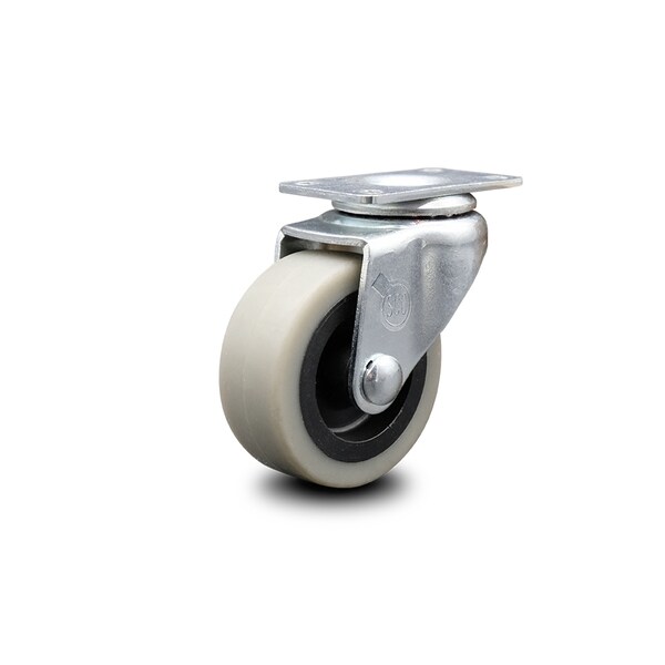 2 Inch Thermoplastic Rubber Wheel Top Plate Swivel Caster